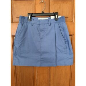 Walter Hagen Clubhouse Women's Blue 16" Length Traditional Skort Size 6 NWT